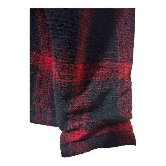 TRUE‎ GRIT Four Square Plaid Jacket Coat Removable Collar - Size XXL - Picture 6 of 9